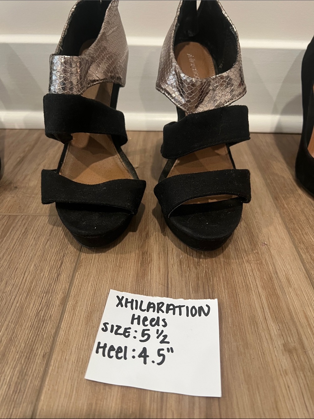 XHILARATION HEELS